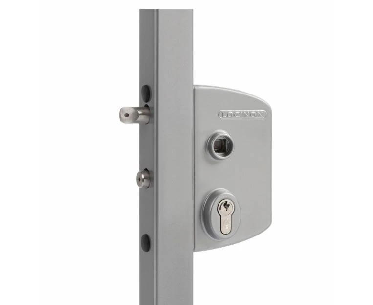 Locinox Industrial Anti Panic Swing Gate Lock U2 for Square tube 60-80mm profile-with Push set