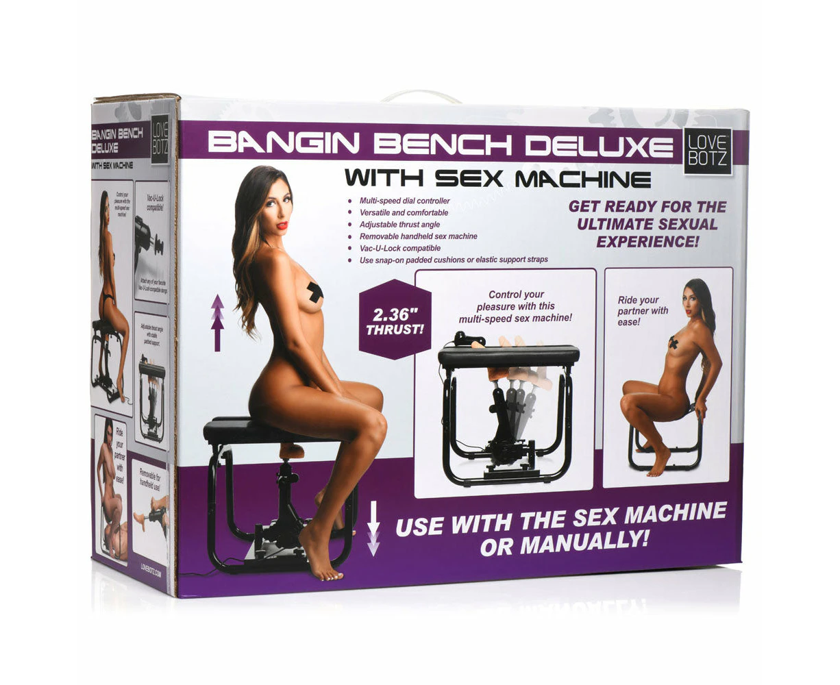 LoveBotz Bangin Bench Deluxe with Sex Machine-(ah036)