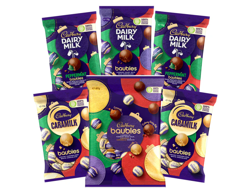 Cadbury Christmas Bauble Variety Pack