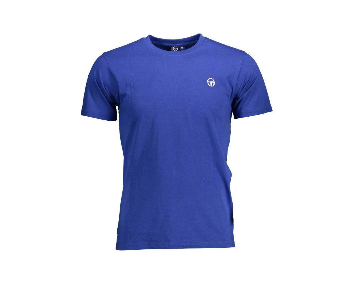 Sergio Tacchini Blue Cotton T Shirt