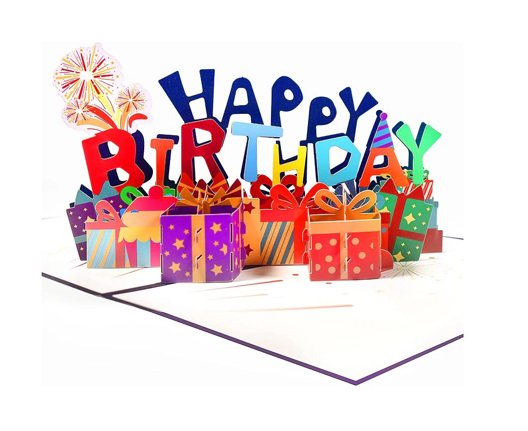 Happy Birthday Card 3D Cards Pop Up Cards All Occasion