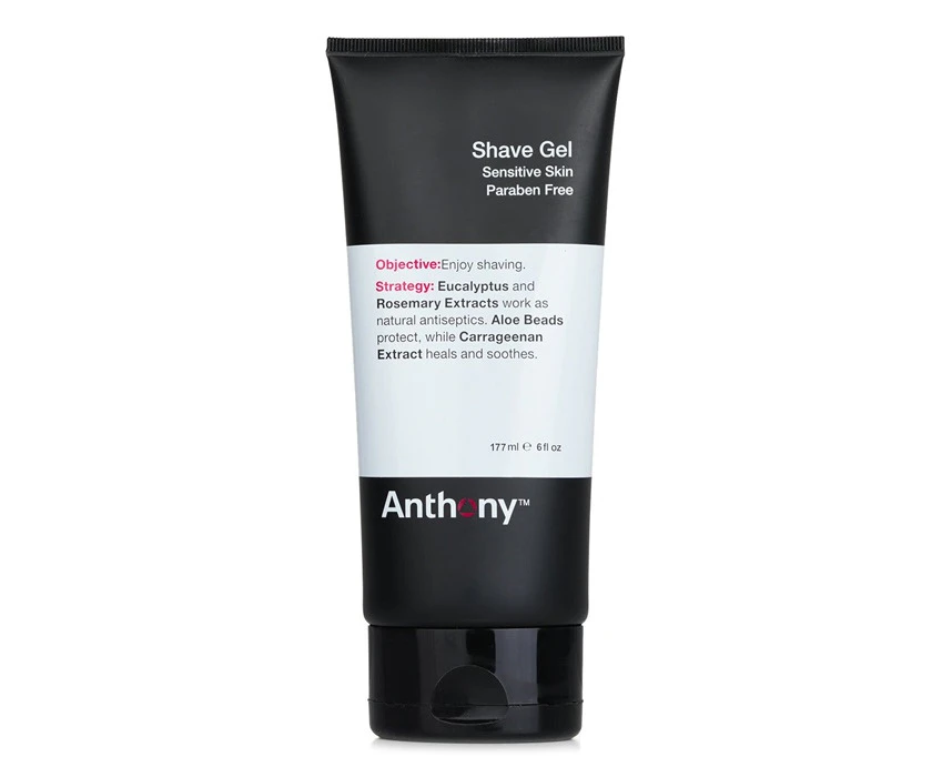 Anthony Logistics For Men Shave Gel (Sensitive Skin) 177ml/6oz