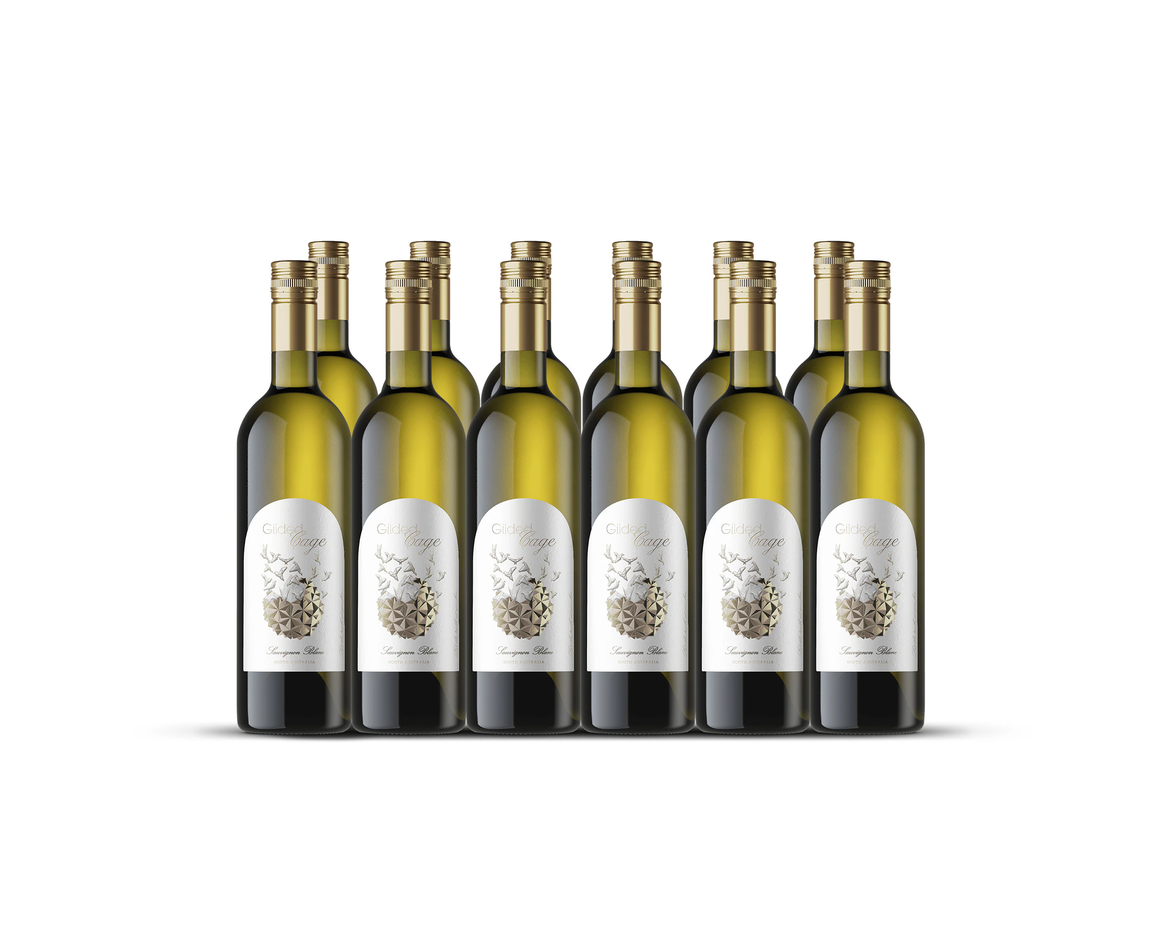 12 Bottles of 2023 Gilded Cage Sauvignon Blanc 750ML