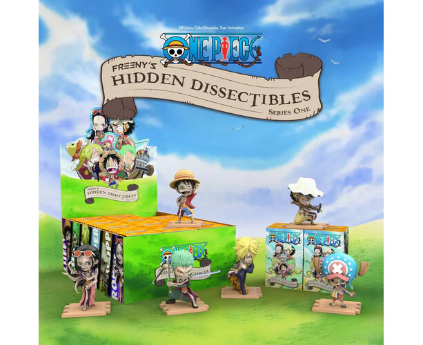 Mighty Jaxx - Freeny's Hidden Dissectibles: One Piece - SEA Blind Box  [COLLECTABLES] Figure, Collectible USA import