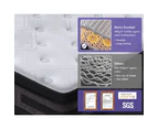 STARRY EUCALYPT Mattress Pocket Spring Latex Euro Top 36cm Athena