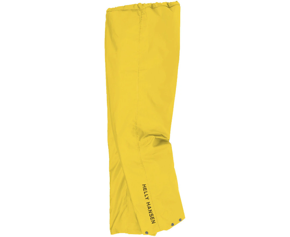 Helly Hansen Mens Mandal Waterproof Adjustable Workwear Pants Trousers - Light Yellow