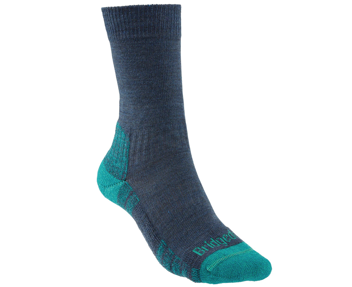 Bridgedale Womens Hike Light Merino Endurance Walking Socks - Denim