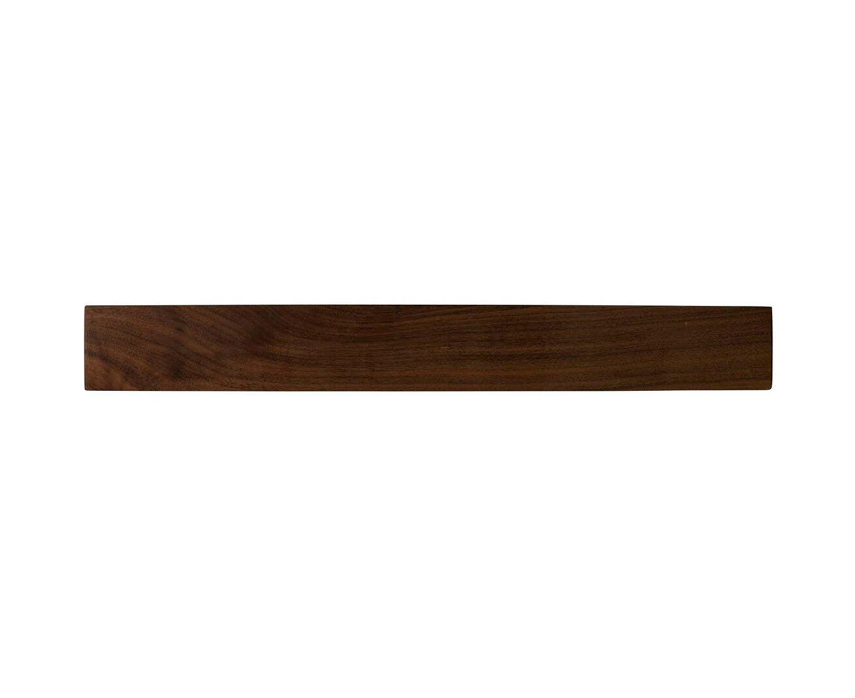 Cheftech Walnut Wood 45cm Magnetic Knife Rack/Strip Wall Mounted Organiser Brown