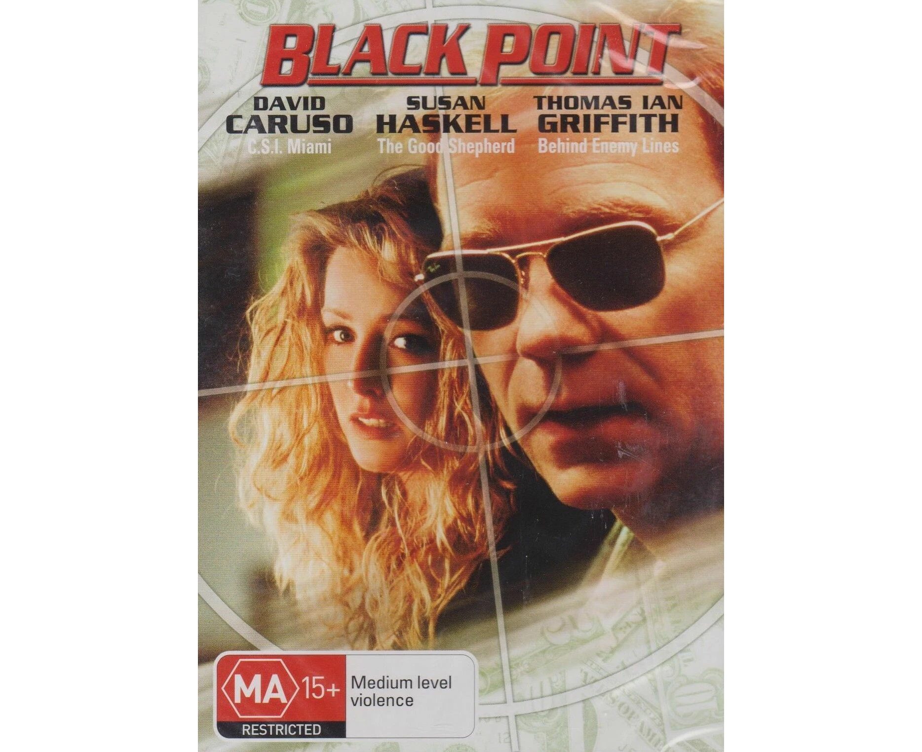 BLACK POINT David Caruso THRILLER / AUS - Rare DVD Aus Stock New