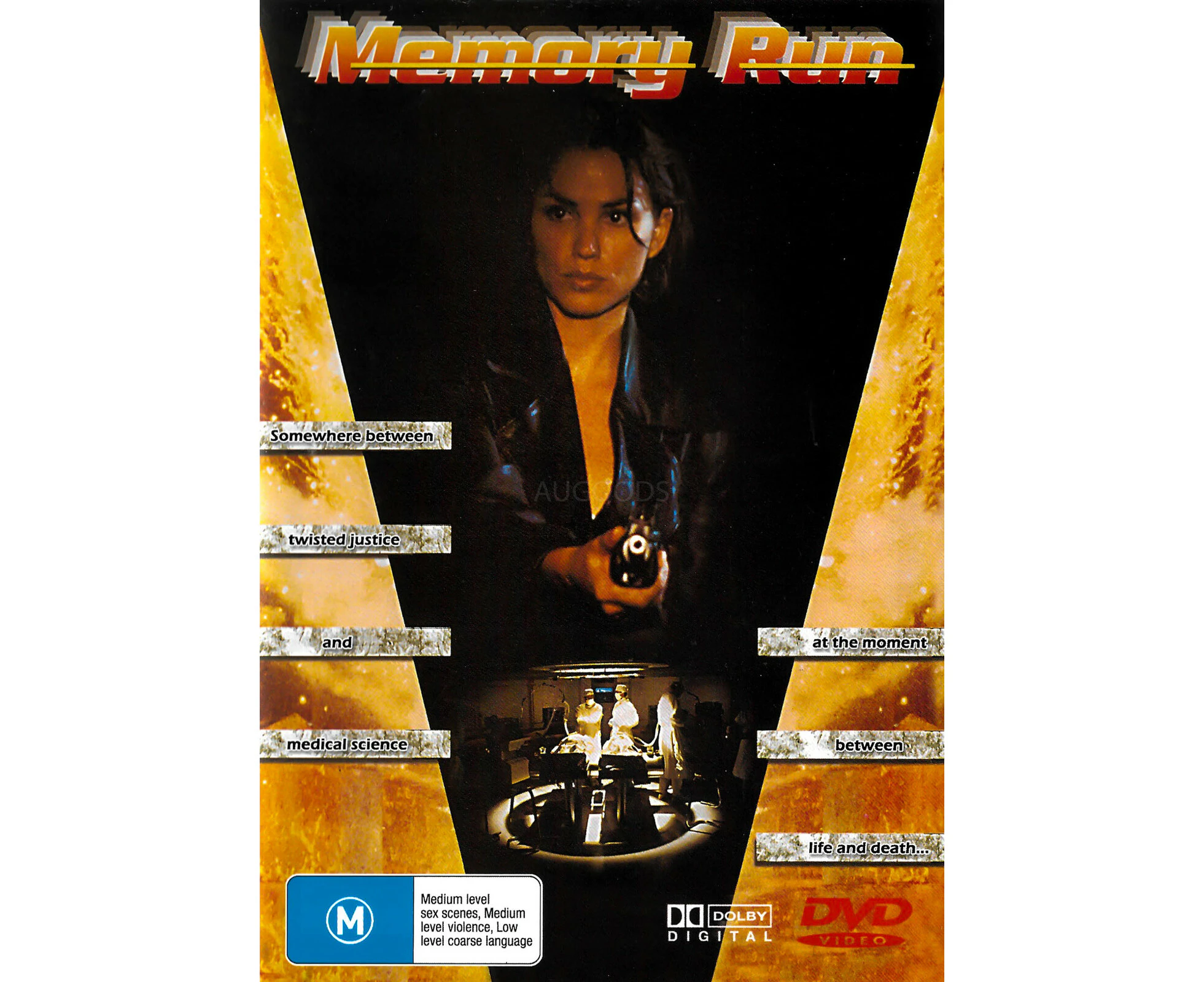 MEMORY RUN (1996) - Rare DVD Aus Stock New Region ALL