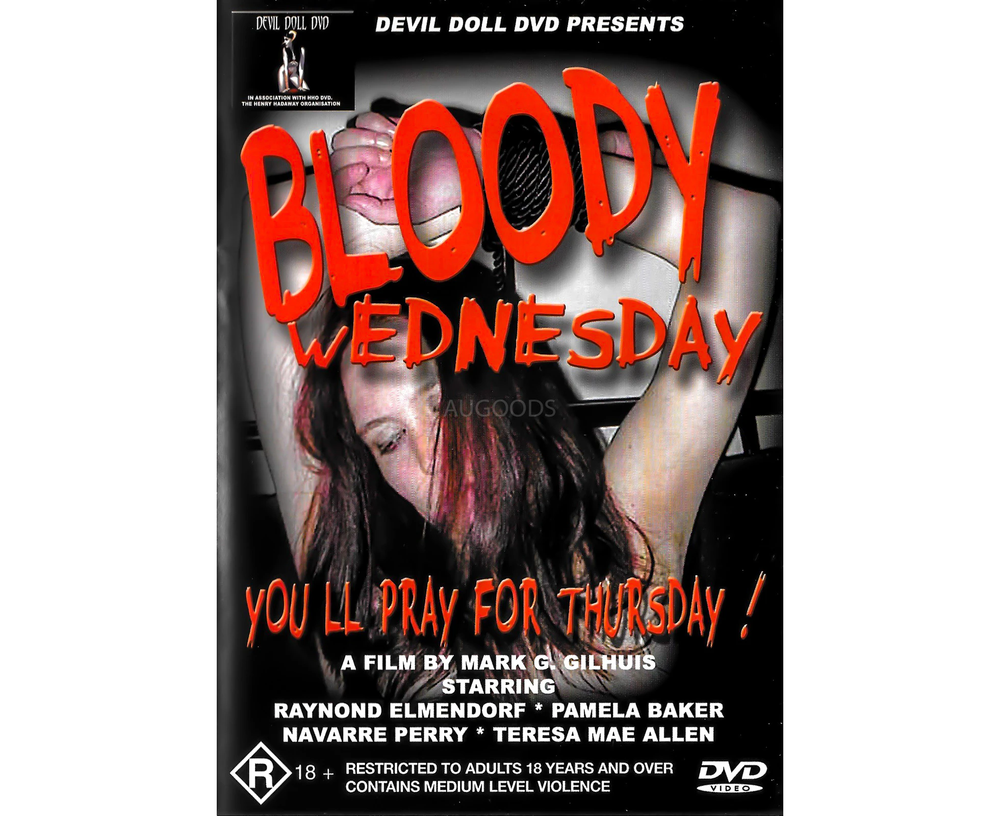 Bloody Wednesday - Rare DVD Aus Stock New Region ALL