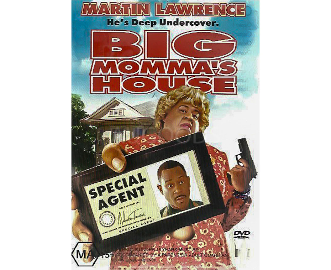 BIG MOMMA'S HOUSE -Rare DVD Aus Stock Comedy New Region 4