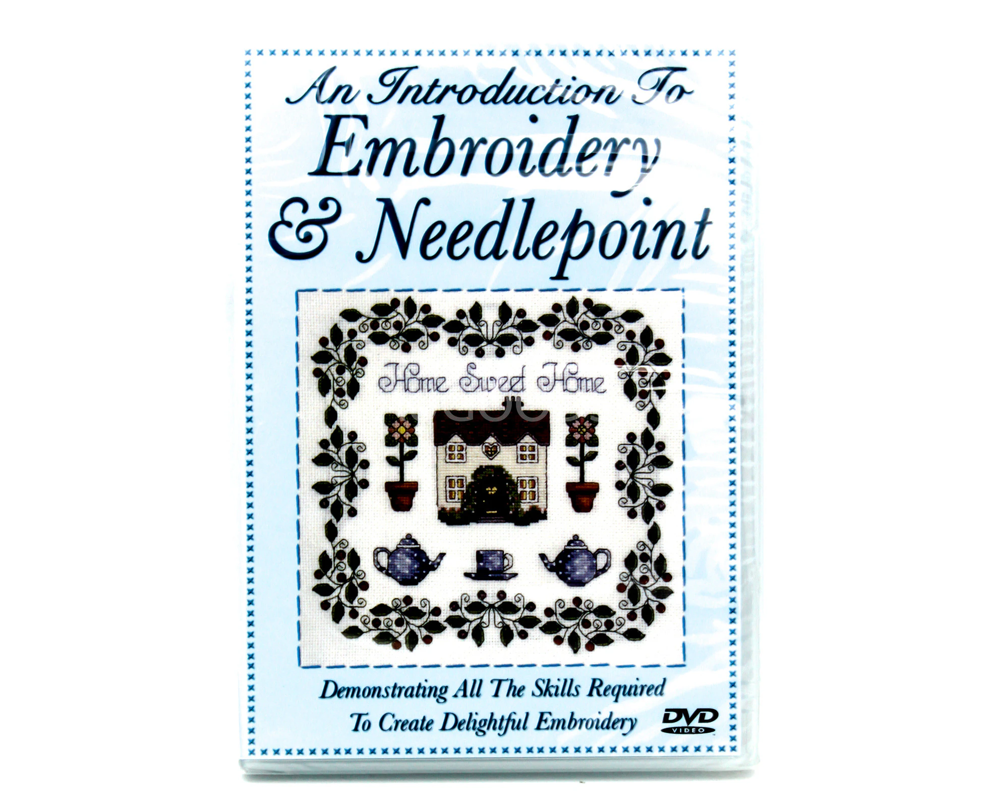 An Introduction To Embroidery And Needlepoint -Educational DVD Series New