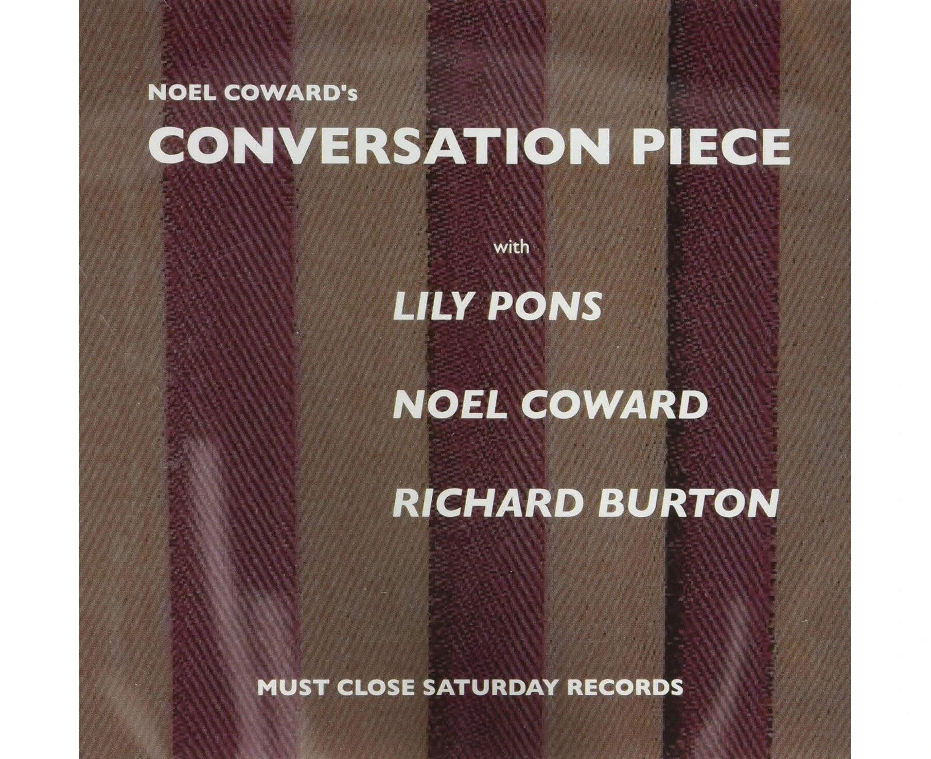 Conversation Piece - Cast Recording CD