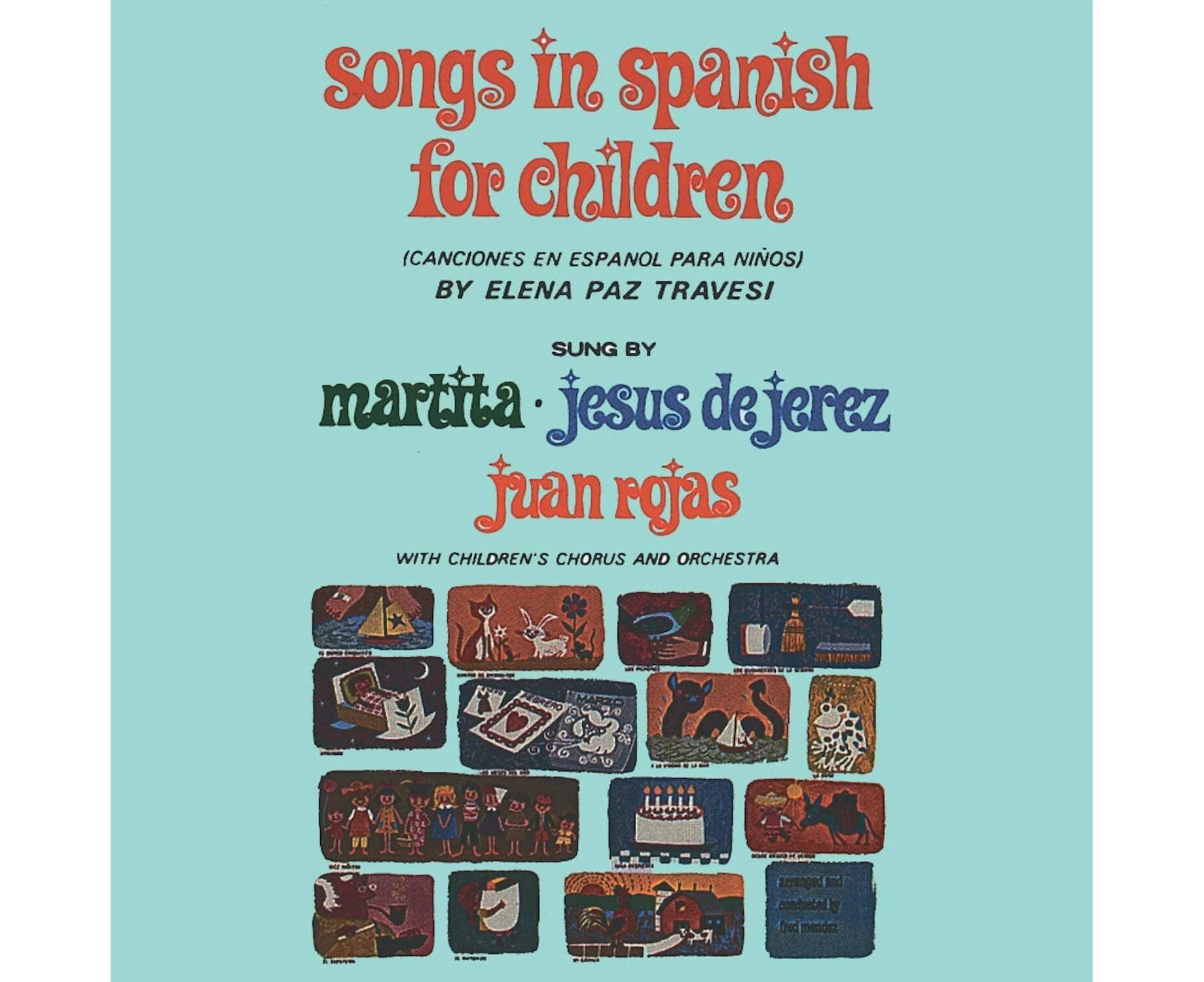 Songs In Spanish For Children - MARTITA JEREZ ROJAS CD