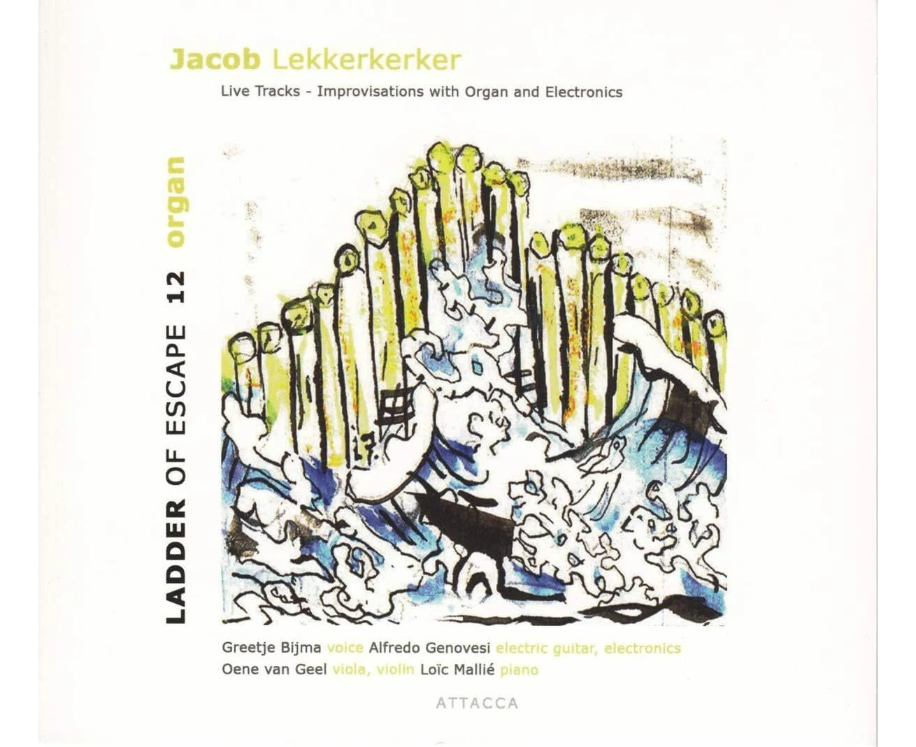 Ladder Of Escape No12 - Jacob Lekkerkerker CD