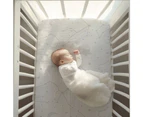 Dual Sided Baby Cot Memory Foam Mattress With Waterproof And Washable Cover 130x70 x7.62cm