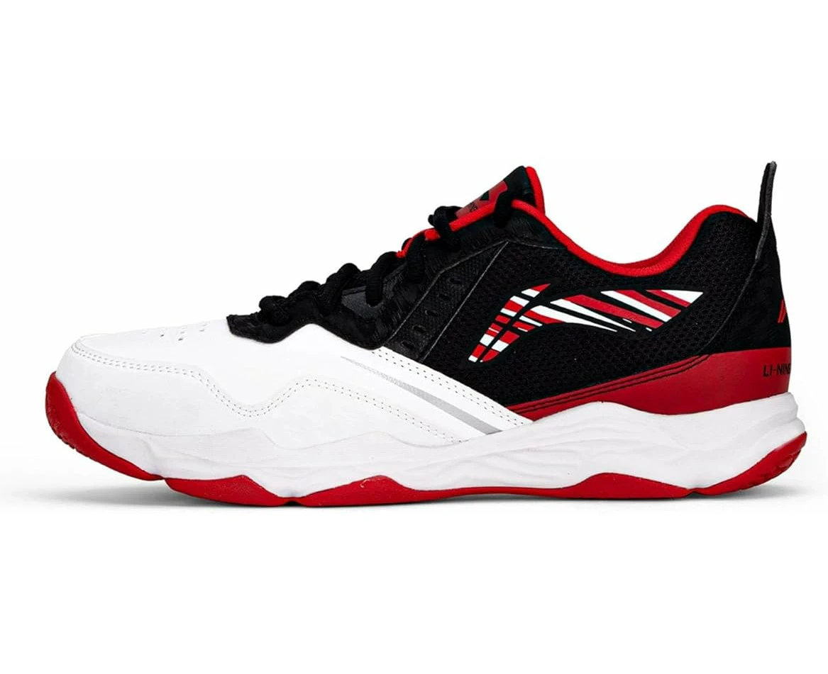 LI-NING Ranger Lite SE II Badminton Shoes, Standard White/Black, Size UK 7