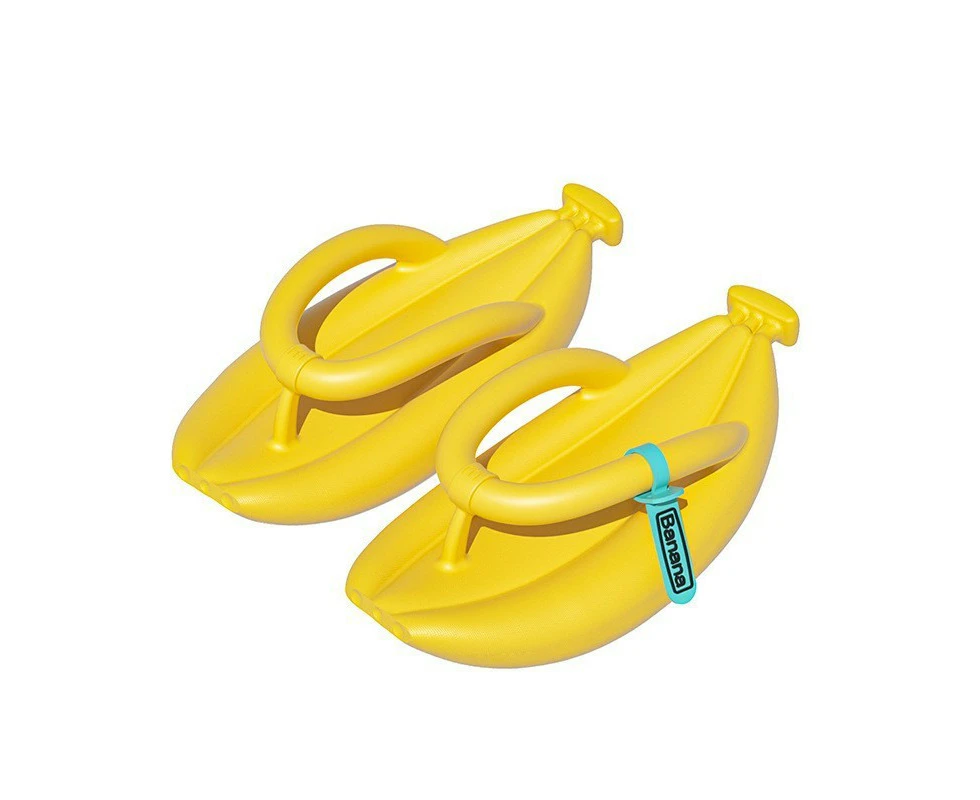 Banana Bliss Indoor Slippers - Playful Comfort Redefined