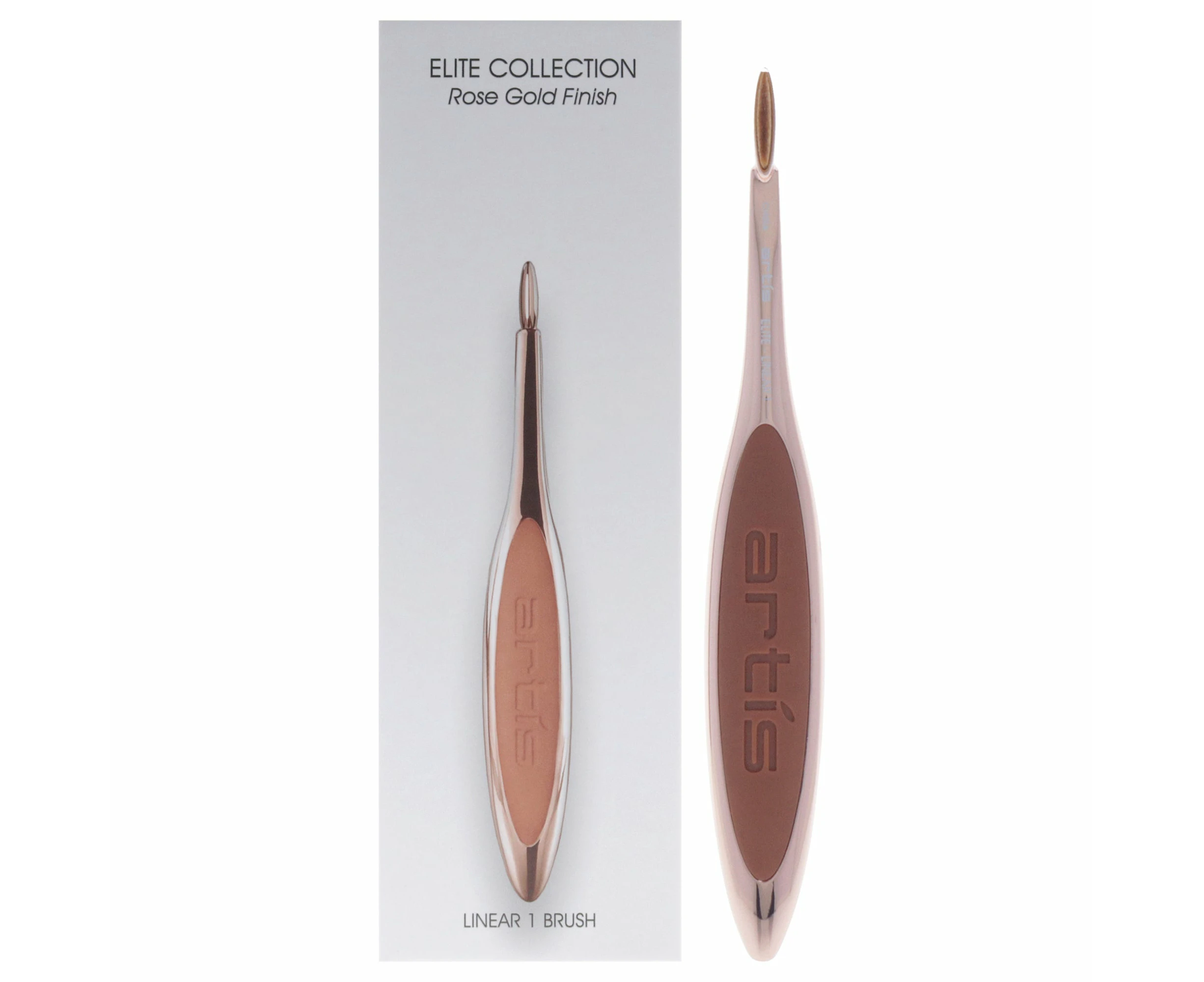 Elite Collection Linear Brush 1 - Rose Gold by Artis for Women - 1 Pc Brush