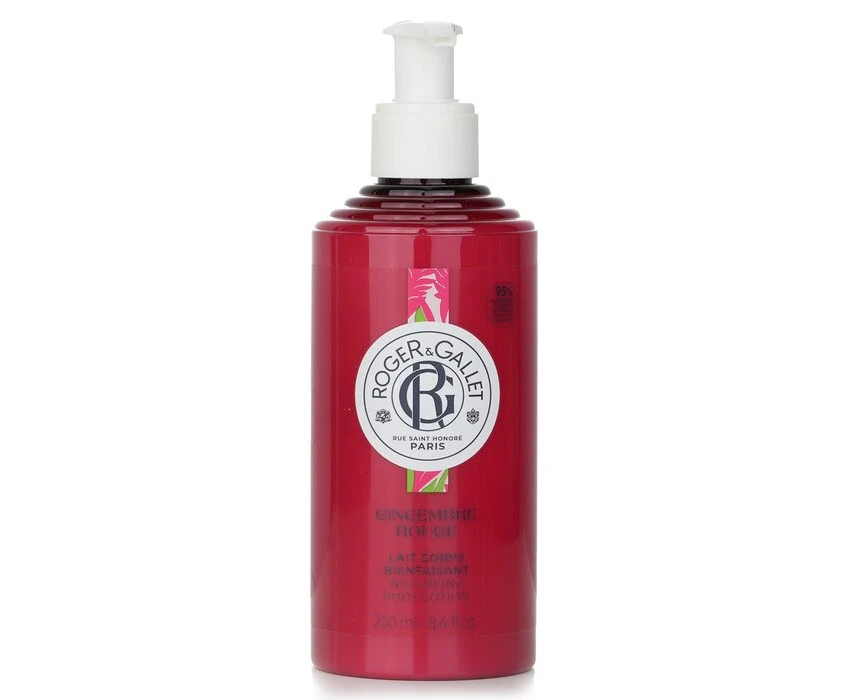 Roger & Gallet Red Ginger Wellbeing Body Lotion 250ml/8.4oz