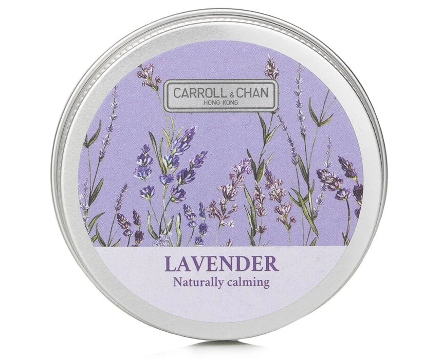 Carroll & Chan 100% Beeswax Mini Tin Candle  # Lavender 1pcs