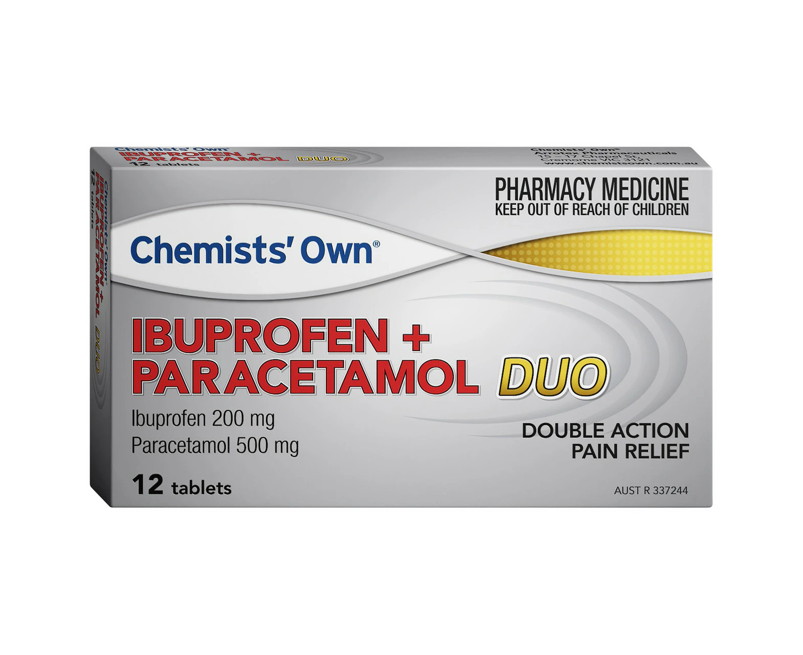 Chemists' Own Ibuprofen + Paracetamol Duo Tablets 12