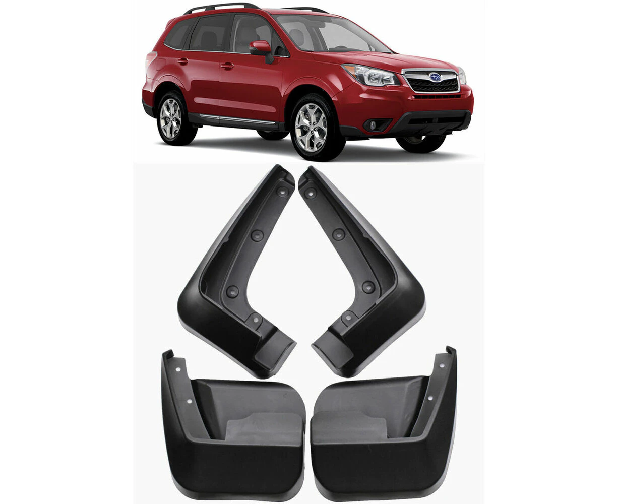 Suitable Front & Rear Splash Guards Mud Flaps FOR 2014-2018 Subaru Forester SUV