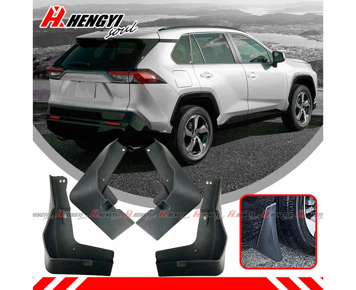 Suitable For 2019-2023 Toyota RAV4 Mud Flaps Front & Rear Molded Splash Guards Fender