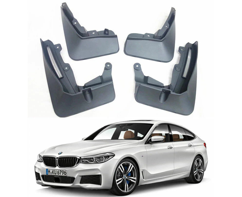 Suitable Front & Rear Splash Guards Mud Flaps FOR 2017-2022 BMW 6 Series GT G32