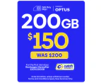 Catch Connect 365 Day Mobile Plan - 200GB (Cyber Deal)