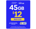 Catch Connect 28 Day Mobile Plan - 45GB