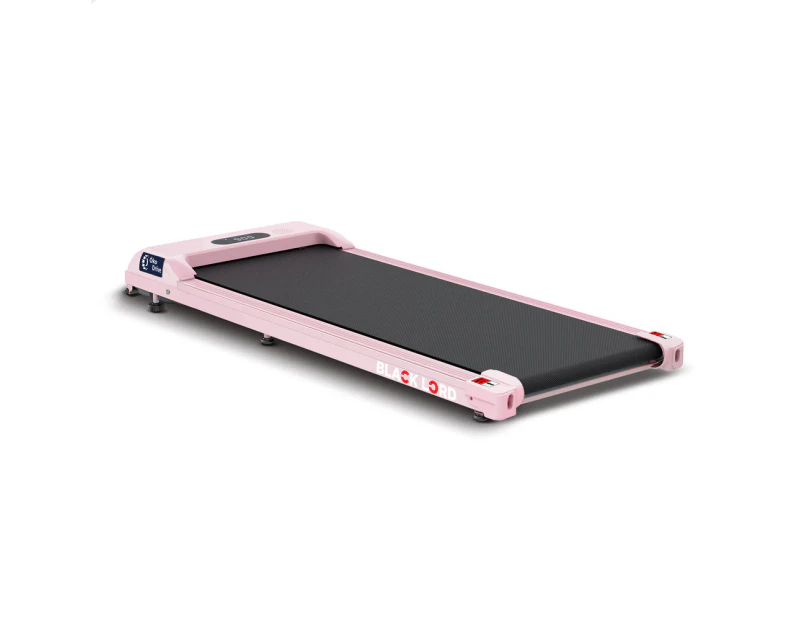 BLACK LORD Treadmill Electric Walking Pad Home Office Gym Fitness Pink w/ Smart Watch