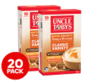 2 x 10pk Uncle Tobys Quick Oat Sachets Classic Variety 350g