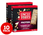 2 x 5pk Uncle Tobys Protein Muesli Bars Raspberry Goji & White Choc 175g