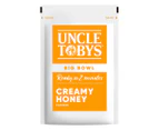 2 x 8pk Uncle Tobys Quick Oat Sachets Big Bowl Creamy Honey 368g