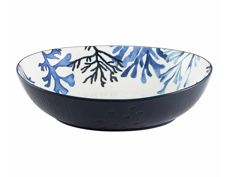 Maxwell & Williams 32x26cm Blue Coral Oval Serving Bowl