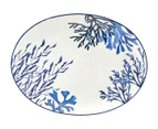 Maxwell & Williams 40x30cm Blue Coral Oval Platter