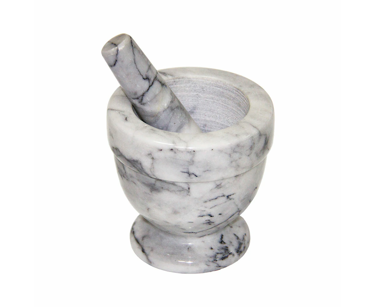 Integra Grey Marble Mortar & Pestle