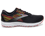 Brooks Men's Defyance 12 Running Shoes - Black/Red/Yellow