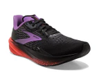 Brooks Women's Hyperion Max Running Shoes - Black/Fiesta/Bellflower