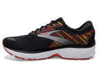 Brooks Men's Defyance 12 Running Shoes - Black/Red/Yellow