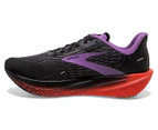 Brooks Women's Hyperion Max Running Shoes - Black/Fiesta/Bellflower