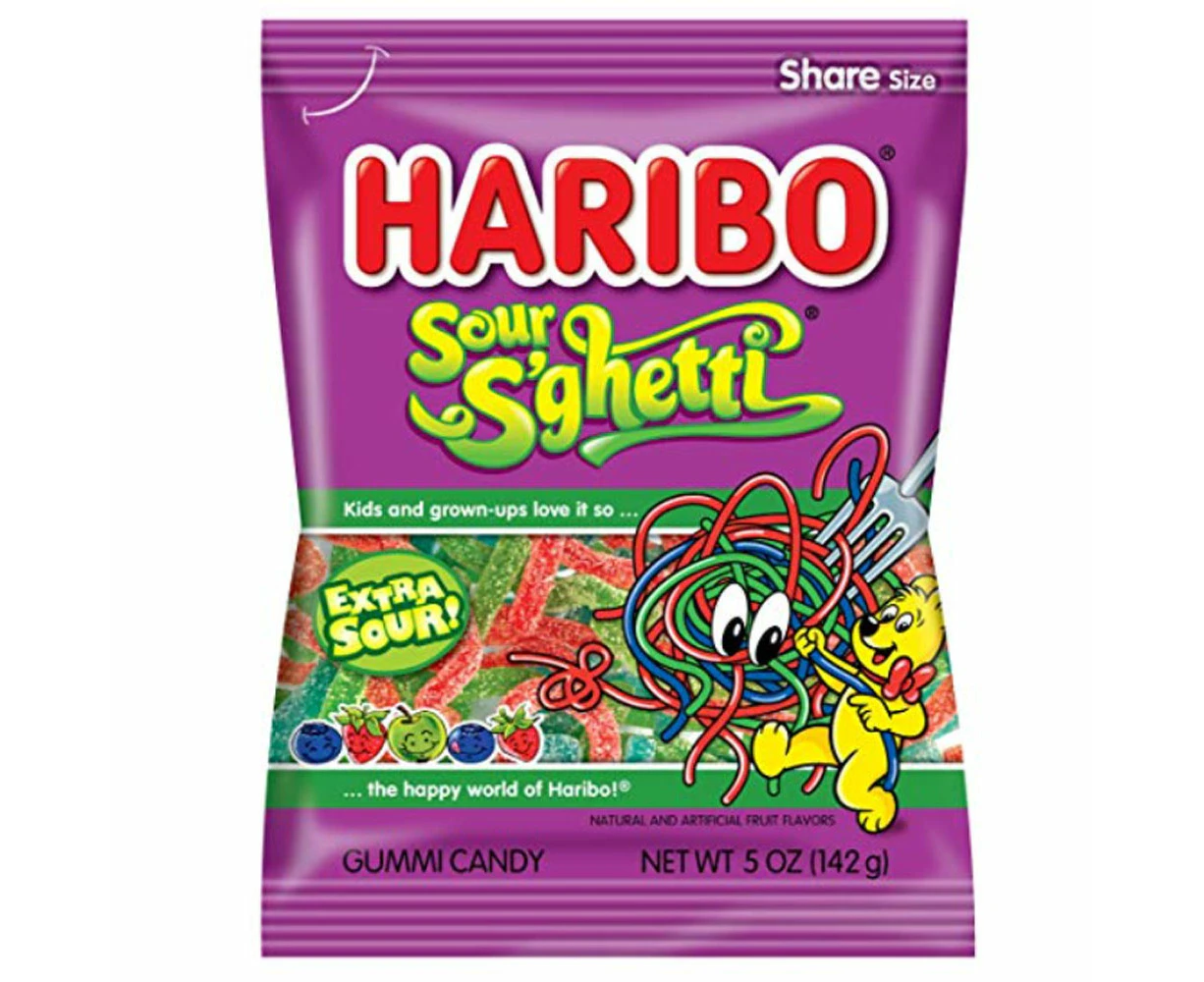 Haribo Sour Spaghetti Jellies