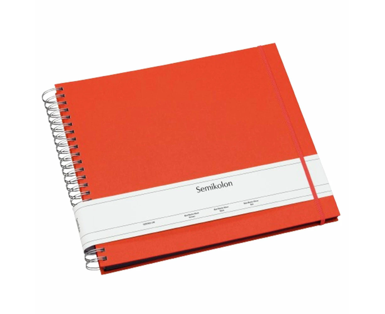 Spiral Mucho Photo Album with Black Pages (Orange) - Maxi