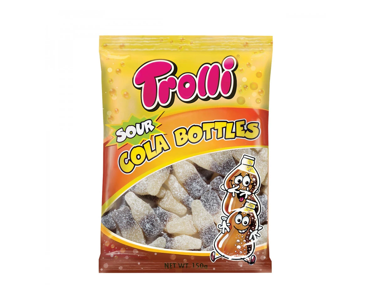 Trolli Sour Cola Bot 150g x 10