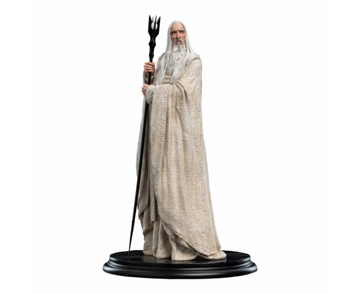 The Lord of the Rings Saruman the White Wizard Statue