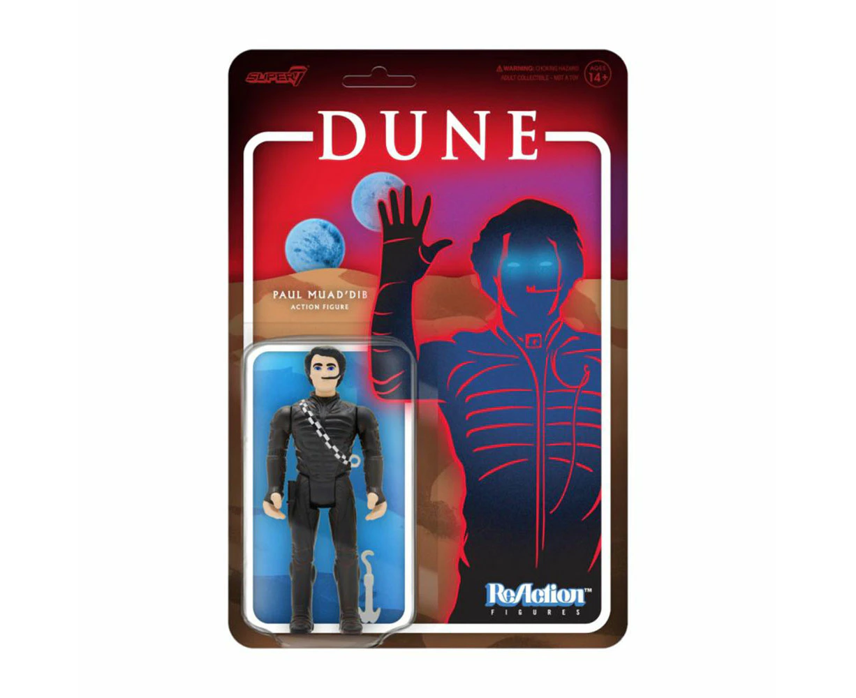 Dune 1984 Paul Muad-Dib ReAction 3.75" Action Figure