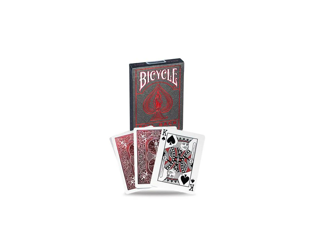 Foil Metalluxe Playing Cards (Crimson)