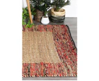 Mahal Multi Colour Boarder Jute Rug